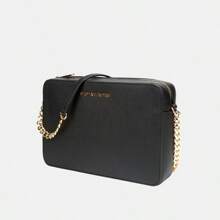 Michael Kors Jet Set Crossbody Bag Large Saffiano/Leather Bag Camera Bag Light Luxury Purse Purse And Bags Commute Travel Work Office Bag,Gift For Her - 黑色 - 查看 4
