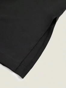 2pcs/Set Men's Black Dashiki, Unique Patchwork Design, Button, Long Sleeve, Lapel, Elastic Waist Pants, African Clothing, Men's Casual Shirt & Pants Set, New Collection For All Seasons, Street Style, Party, Date, Wedding, Cultural Events, Traditional Ceremonies - View 7