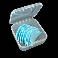 10 Pieces Reusable Eyelash Lifting Kit Silicone Laminating Pad 3D Eyelash Perming Rods Extension Curling Pad Makeup Tool