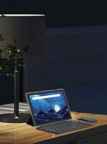 Coopers Tablet 2024 neuestes Modell, 2-in-1-Tablet 10 Zoll, Android 13 Tablet, 6GB RAM 128GB ROM/RK3562 Quad-Core 2,0 GHz/2,4G+5G WLAN/BT5.0/2MP+5MP Dual-Kamera/6000mAh/WLAN Tablet mit Tastatur, Maus, Eingabestift und Schutzhülle (ohne Netzteil)