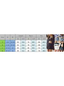 Womens Mini Denim Skort Skirt Mid Waist Mini Dress Side Tie Asymmetrical Jean Skirts Summer Casual Denim Skirt - 深色水洗藍 - 查看 5