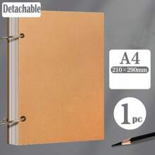 Thick Detachable Sketch Book, 32K/16K/A4/8K Art Drawing Pad, A4 Painting Notebook, A5 Loose-Leaf Detachable Sketch Book, 8K Sketch Pad,Mother's Day,Mom's Gift,Back To School,School Supplies