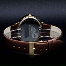 Orient FUNEK005W0 Ladies Watch: Elegant White Dial With Gold-Plated Hands And Roman Numerals