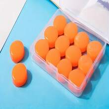 6/12pcs Reusable Moldable Silicone Earplugs, Earplugs Putty Suitable For Swimming And Sleeping - Waterproof, Soft & Comfortable Fit, Blue - For Water Activities, Comfortable Design, Sleeping Earplugs