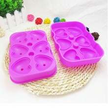 Creative Heart Shape Ice Tray Silicone Mold Personalized Household Ice Maker Ice Mold - View 3