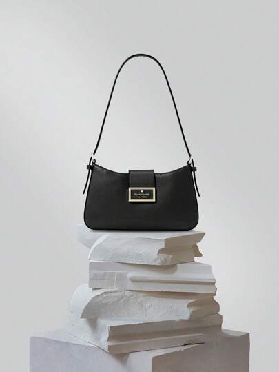 Kate Spade 女士单肩包钱包手提包流浪包素食皮革斜挎包女士钱包带可调节肩带和拉链开合