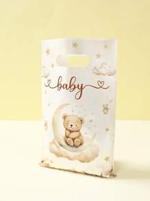 10/25/50 Túi quà gấu nâu, Túi đựng quà dự tiệc Babyshower, Túi gói quà gấu dễ thương, Túi tote, Túi đóng gói quà tặng, Túi đựng đồ, Vật dụng trang trí Babyshower, Đồ trang trí tiệc sinh nhật lần thứ 1, Vật dụng dự tiệc tiết lộ giới tính, Vật dụng dự tiệc cưới, Quà tặng dự tiệc cô dâu, Vật dụng dự tiệc tiết lộ giới tính, Vật dụng dự tiệc ngày lễ - gấu nâu - Xem 6