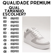 Women's Casual Sneakers Men's Leather Everyday All Stitched Blogger 34 To 43 - 灰色 - 查看 5