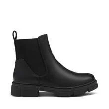 Women's Boots Chelsea Ladies Boot Pull On Fall Fashion Walking Ankle Booties - Black - View 3