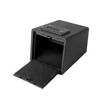 Compact Personal Safe – Small Security Safe With Electronic Lock, Black - Black - View 5