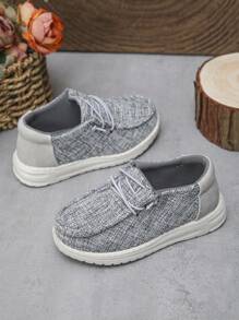 Comfortable Breathable Lightweight Slip-On Sports Shoes For Kids Boys And Girls, Suitable For Spring And Autumn