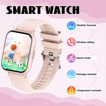 SIMSONLAB Nuovo smartwatch compatibile con iOS/Android, impermeabile 1ATM, supporta pedometro/chiamate senza fili/avvisi di notifica, tracker fitness con oltre 100 modalità sport, assistente vocale AI/schermo diviso/calcolatrice, smartwatch elegante con quadranti personalizzabili, per uomo e donna