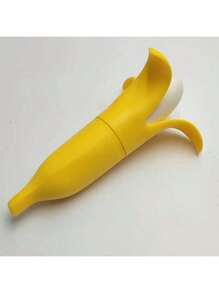 1 Stück, einziehbares Bananenschwert Requisit, große Bananen-Frucht-Schwerter - trickreiches Requisit für einziehbar, Geburtstag, Feiertage, Internet-Mode, beliebte Geschenke, kreative einziehbare Plastikformen