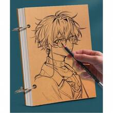 Thick Detachable Sketch Book, 32K/16K/A4/8K Art Drawing Pad, A4 Painting Notebook, A5 Loose-Leaf Detachable Sketch Book, 8K Sketch Pad,Mother's Day,Mom's Gift,Back To School,School Supplies