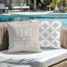 4 piezas Fundas de cojín decorativas de 45x45cm/50x50cm con estampado de patrón de celosía minimalista moderno [impresión de un solo lado], de poliéster para sofá, cama, coche, decoración del hogar, aptas para uso diario, minimalistas de lujo y para uso personal