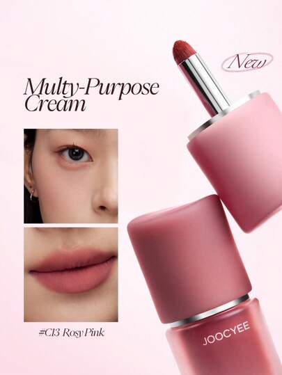  CREMA MULTIUSOS JOOCYEE Textura suave y sedosa, humectante, con textura mejorada. Un solo pincel para toda la cara
