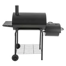 YUNRUX Portable Charcoal Grill BBQ Grill Stand Grill Folding Grill Camping Grill Black - Black - View 5
