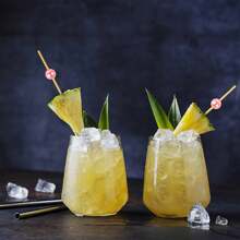 200pcs Gold, Pink, White Bamboo Skewers, Round Creative Faux Pearl Design, Suitable For Kitchen, Tabletop, Fruit Salad, Wedding, Festival Party, Festival Or Party Use - Pink - View 5