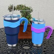 2pcs Insulated Water Cup Holder - Secures 30oz/20oz Cups For Convenient Drinking On-The-Go