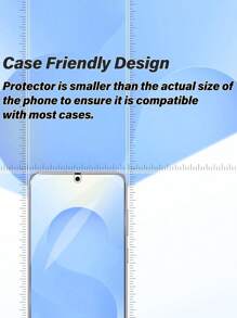 2 Stück gehärtetes Glas Bildschirmschutzfolie für Galaxy S25 Ultra [kompatibel mit Handyhülle][Kratzfest][Ultraschall-Fingerabdruckerkennung] Hochauflösende Schutzfolie kompatibel mit Samsung Galaxy S25 Ultra, A15, A14, A13, A55, A54, A16 Geschenk für Geburtstag, Familie, Freunde Handybildschirmschutz, Handyzubehör