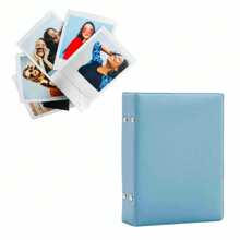 Album For 120 10x15 Photos With Brushed Cover - Màu xanh nhạt - Xem 3