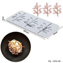 Flower Leaf Patterns Cake Lace Mat Fondant Silicone Mold DIY Craft Baking Decoration Tools Cooking Printing Mold - White - View 4