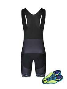 Cycling Bibs Shorts Bike Tights Triathlon 20D Gel Padded Pro Lycra Bicycle Shorts Breathable Man Mountain Biking Shorts With Pockets - Black - View 4