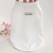 Spring And Summer Dog Teddy Bear Cat Vest, Pomeranian Schnauzer VIP Small And Medium-Sized Dog Pet Two Foot Clothes