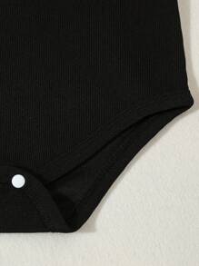 3 件套男婴短袖夏季服装，男婴熊印花连体衣，婴儿爬行服 - 彩色 - 查看 8