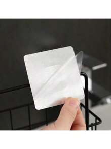 Półka łazienkowa, półka na toaletę, wieszak na ręczniki papierowe, wodoodporna i bezuderzeniowa łazienka nad toaletą, przechowywanie kosmetyków łazienkowych, przechowywanie butelek z przyprawami kuchennymi, montaż bezuderzeniowy, w tym 2 naklejki bezśladowe, wodoodporna i odporna na wilgoć, duża nośność, półka łazienkowa zaprojektowana dla osób, które dążą do czystego i wygodnego życia Wystrój łazienki w domu Organizer łazienkowy Lato