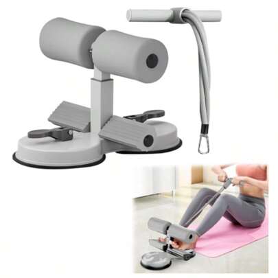 1pc Sit-Up Aid, Portable, With Adjustable Support, Adjustable Height, With Elastic Cord, Auxiliary Strength, Suitable For Home Gym
