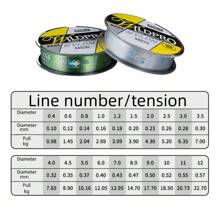 100m Fishing Line, Transparent And High Strength Nylon Fishing Line For Sea Rod - Multicolor - View 2