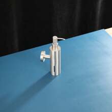 1pc Wall Mounted Soap Dispenser Wall Mount Soap Dispenser Stainless For Bathroom Brushed Nickel Bathroom Decor Fall Decor Back To School