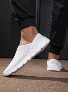 Men's Breathable Mesh Casual Slip-On Loafers, And Versatile For Spring/Summer - White - View 5