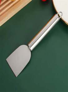 1pc. Durable Stainless Steel Multifunctional Cleaning Scraper, Metal Utility Shovel For Kitchen, Bathroom And Home Use - Multicolor - View 7