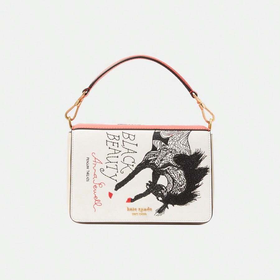 Kate Spade Leichte Handtaschen mit Tragegriff Crossbody-Taschen für Frauen, breiter Gurt, kleine quadratische Tasche, Leder Schultertaschen - Verschiedenfarbig - Übersicht 1