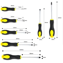 12PCS Juego de Desarmadores-Destornilladores de Precisión Extraíble Profesional Magnética Kit de Herramientas de Reparación para Computadora Móvil Teléfono Inteligente Consola de Juegos  Kit de Destornilladores Desarmadores Craftsman juego de destornilladores profesionales de agarre de cojín (12piezas) - Negro - Ver 2
