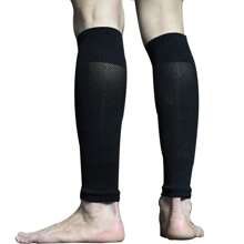 1 paio di parastinchi traspiranti, protezione per le ginocchia, manicotti per le gambe per sport, maniche protettive da esterno per il calcio