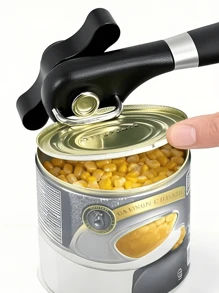 1 件装多功能侧开式快速简易不锈钢罐头刀厨房开罐器小工具厨房配件 - 預設 - 查看 9