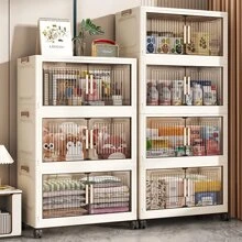 5-Layer Plastic Locker - Large Capacity, Easy To Assemble - Very Suitable For Kitchen, Snacks, Toys, Wardrobe, Bedroom Organization