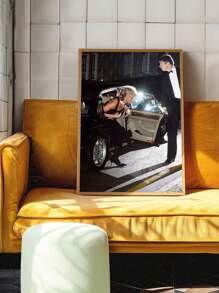 1PC Photographic Prints, Canvas Print Posters, Vintage Prints, Vintage Posters, Vintage Wall Art, Photography Art Decoration, Bedroom Living Room Office Home Decoration, Wall Decoration, No Frame - Multicolor - View 3