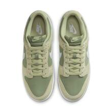 Nike DUNK Women's Sneakers Oil Green/White/Olive Aura/Bright Cactus HM9651-300 - 油綠/白/橄欖光環/亮仙人掌 - 查看 2