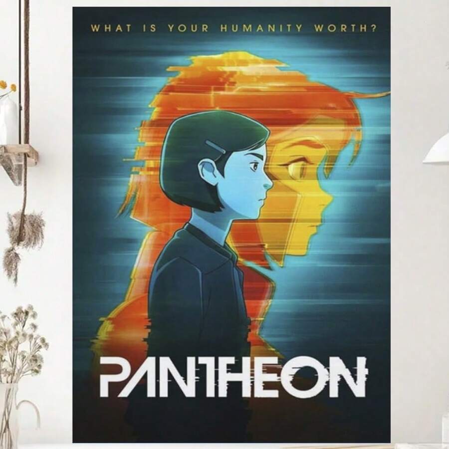 Framed TIANMIAN Anime Pantheon Poster Poster Decorative Painting Canvas Wall Art Living Room Posters Bedroom Painting