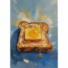 1 件墙面艺术海报无框现代复古餐饮水果橙子鳄梨番茄咖啡海报和印刷品帆布画墙壁艺术图片用于食物厨房装饰