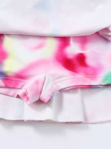 Annil Tween Girl Clothing For Girls Tween Girl Swimwear One-Piece Long Sleeve Suit Summer - Pink - View 9