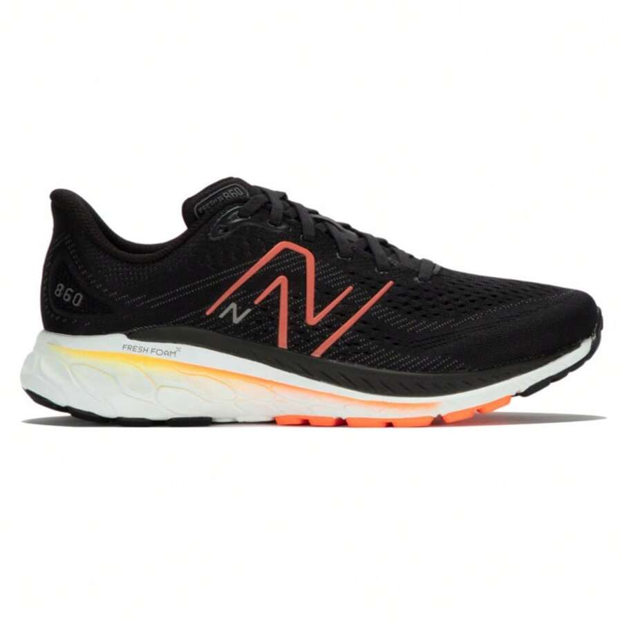 New Balance Fresh Foam X 860v13 女士休闲鞋，简约、时尚、实用 - 黑色 - 查看 1