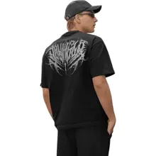 Playera Camiseta Oversize Young LA Gym Gimnasio LL Unisex - Óxido marrón - Ver 1