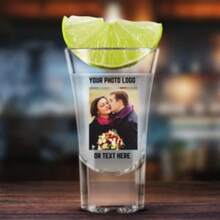 Custom Photo Shot Glass, Custom Shot Glasses, Photo Customizable Shot Glass, 2 Oz Personalized Shot Glass - Multicolor - View 7