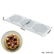 Flower Leaf Patterns Cake Lace Mat Fondant Silicone Mold DIY Craft Baking Decoration Tools Cooking Printing Mold - White - View 22