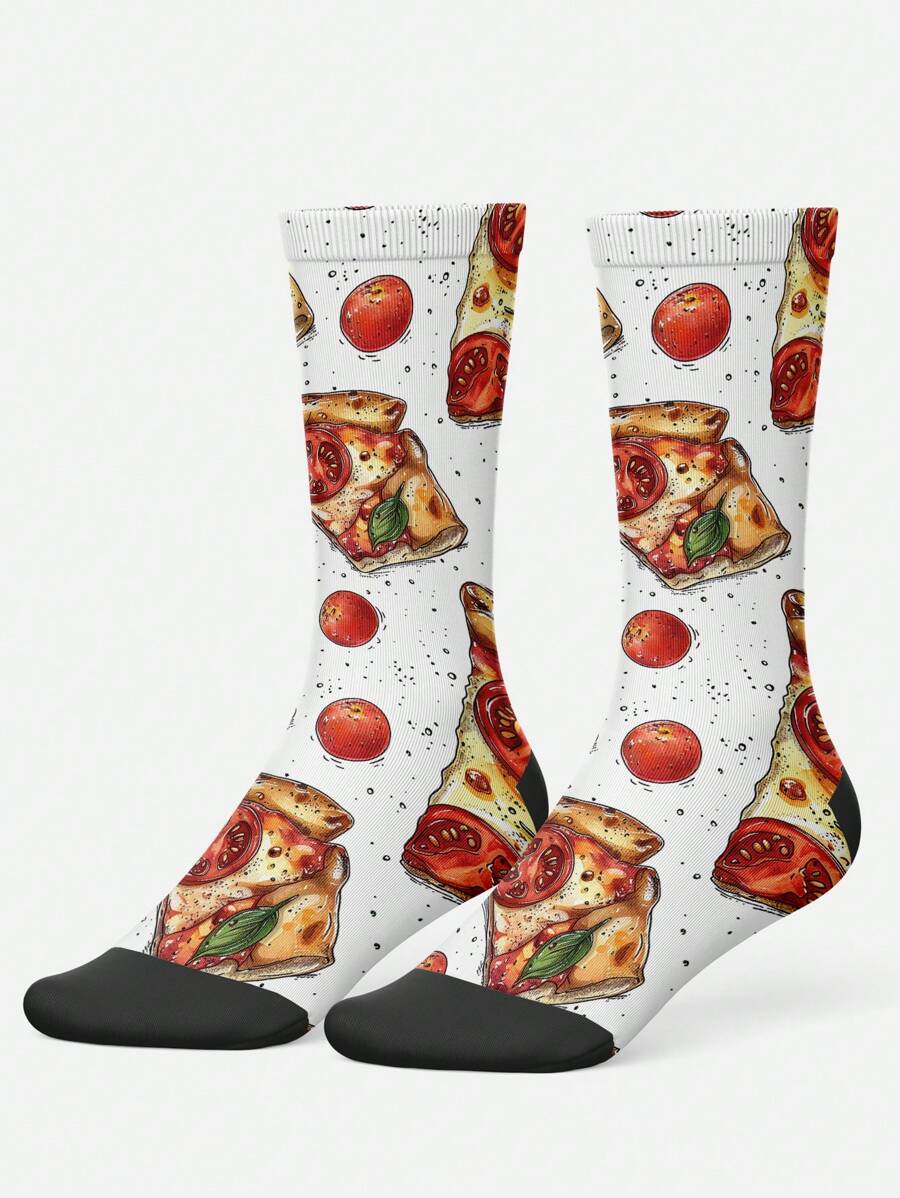 1 Pair Of Women's Crew Socks,Long Socks,White Socks,Black Socks,Women Socks,Cute Socks,Girls Socks,Short Socks, That Absorb Moisture And Sweat, Are Soft,Breathable, Moisture Wicking, Sweet, And Cute. They Can Be Worn For Home, Office, Leisure, And All Seasons. Colors Are Random